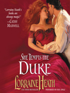 Cover image for She Tempts the Duke